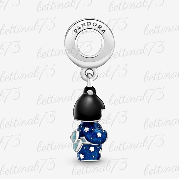 Pandora Japanese Doll in Blue Kimono Dangle Charm - Picture 2 of 5